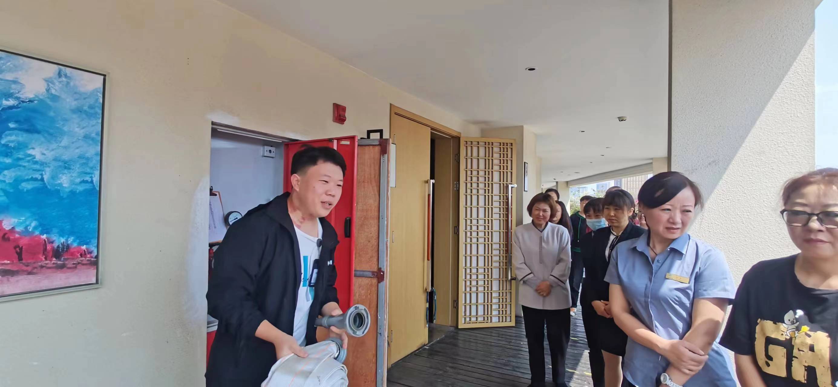 對（duì）業主（zhǔ）單（dān）位消防演練