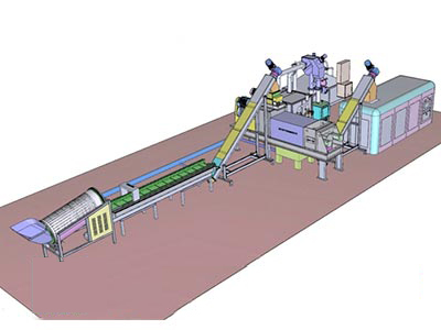 餐廚垃圾處理  濕垃圾處理 大型餐廚垃圾處理生產線設備 餐廚垃圾綜合（hé）處理設備